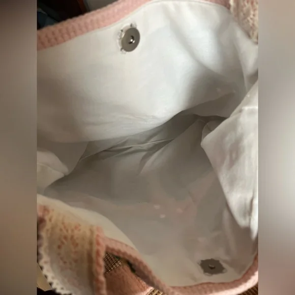 Handmade Crochet Granny Square Tote Bag - Picture 8 of 8